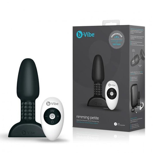 B-vibe Rimming Anal Petite - # Black 1 pc