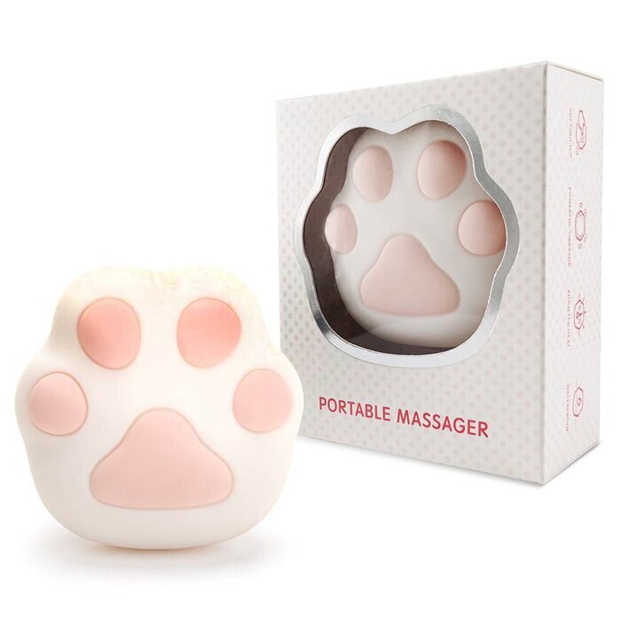 Iobanana Catpaw Vibrator - # White 1 pc