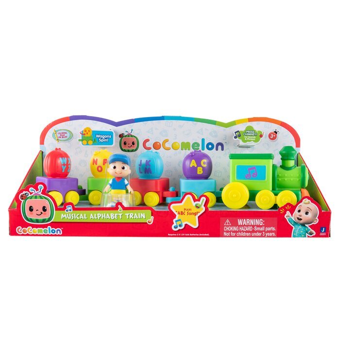 Cocomelon Deluxe Vehicle (Light & Sound Alphabet Train) 42x13x17cm