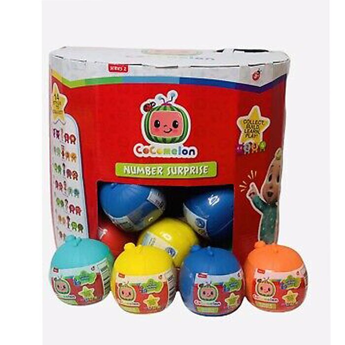 Cocomelon Fugire Pack (Seasion 2 - Number Surprise) 8x8x8cm