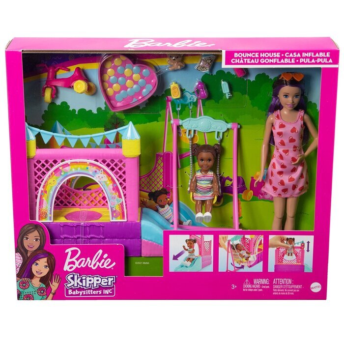 Barbie Skipper Babysitters Inc Dolls and Accessories 40x8x32cm