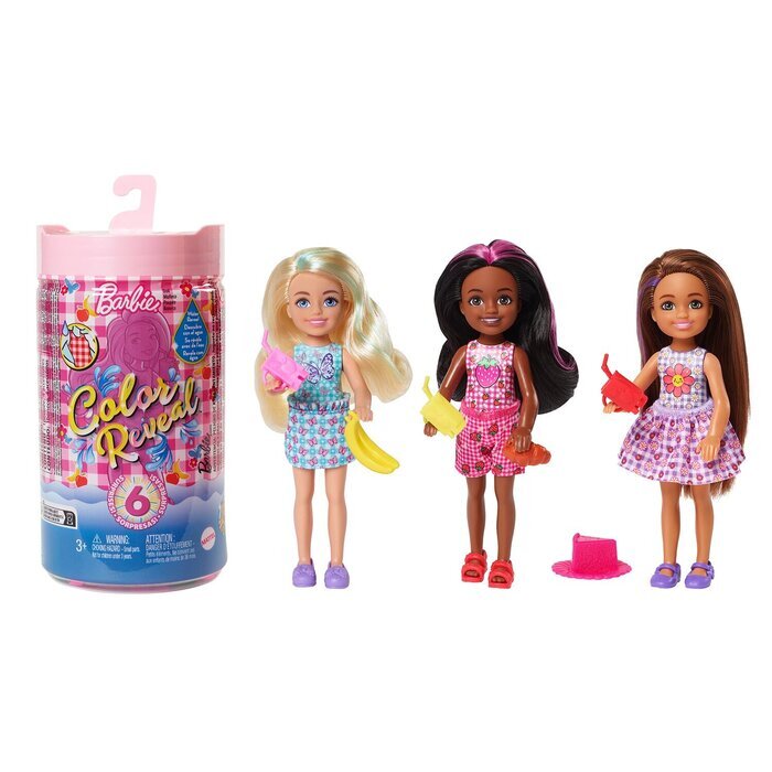 Barbie Color Reveal Doll Asst -  Chelsea 8x8x16cm
