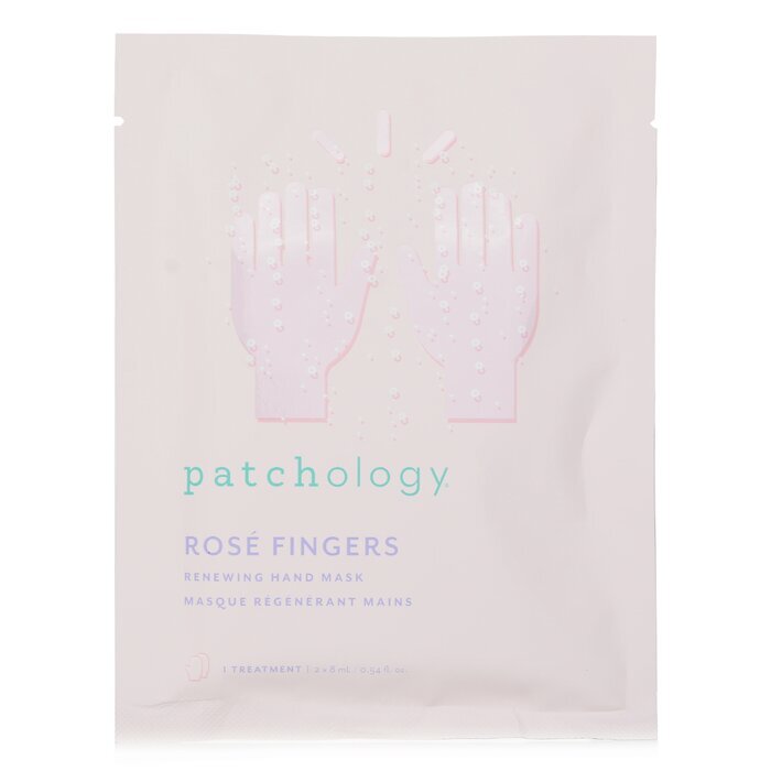 Patchology Rosé Fingers Renewing Hand Mask 2x8ml/0.54oz