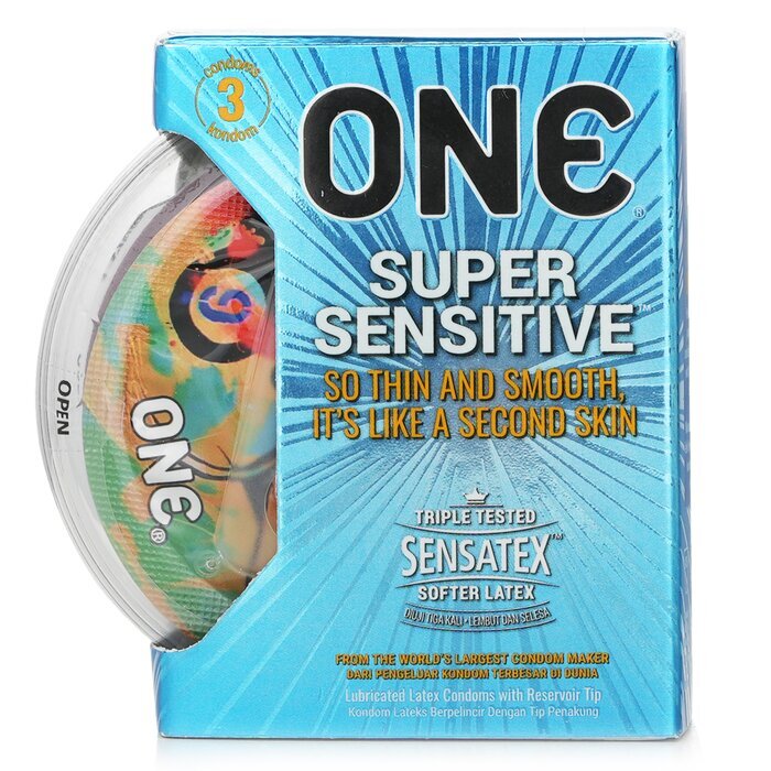 One Super Sensitive Condom 3pcs 3pcs/box