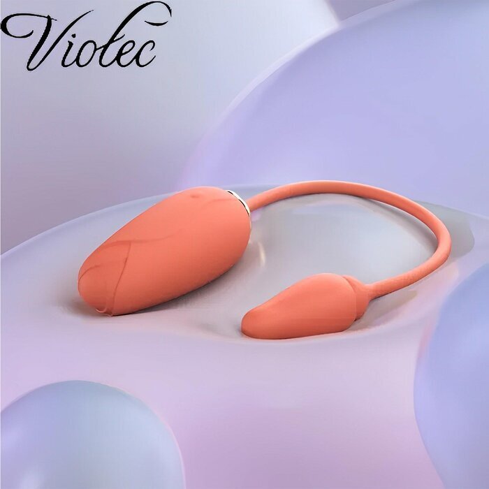 VIOTEC Flora Vibrator - # Orange Red 1pc