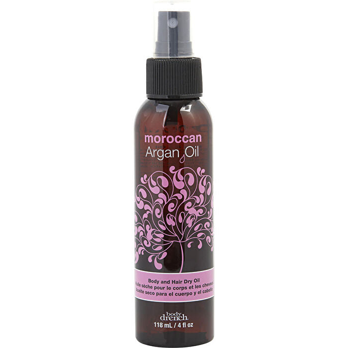 Body Drench Moroccan Argan Oil Body And Hair Dry Oil 118ml / 4oz