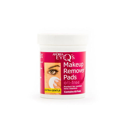 Andrea Eye Q's Makeup Remover Pads - Oil free (65 pads) Fixed size