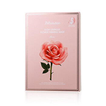 JM Solution Glow Luminous Flower Firming Mask Rose 10pcsx30ml
